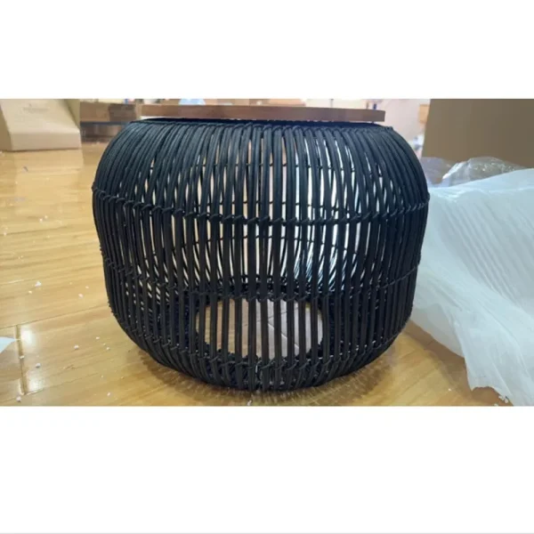 Japanese Rattan pendant light vintage laterns Lights Living Room dining lights hanging Homestay kitchen island light - Image 6